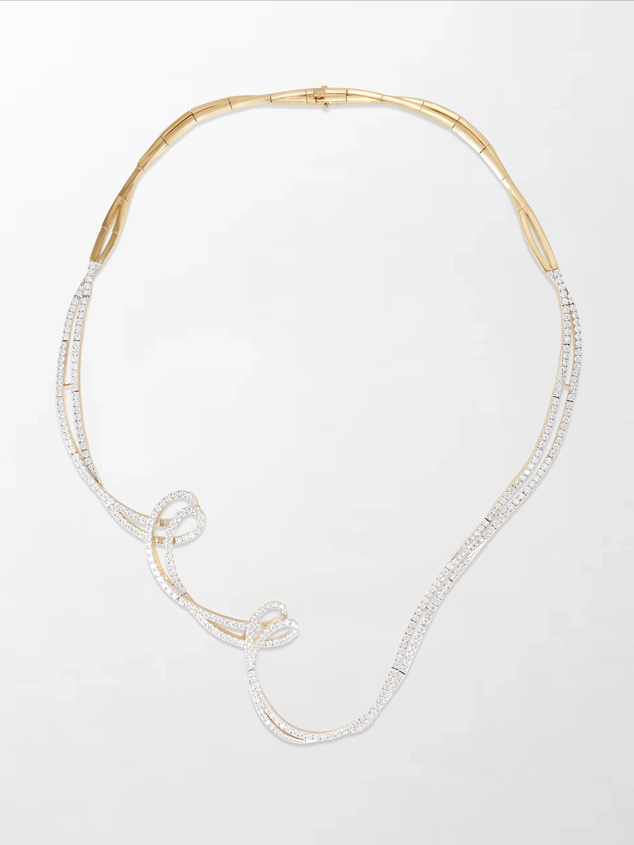Twirl Wave Necklace
