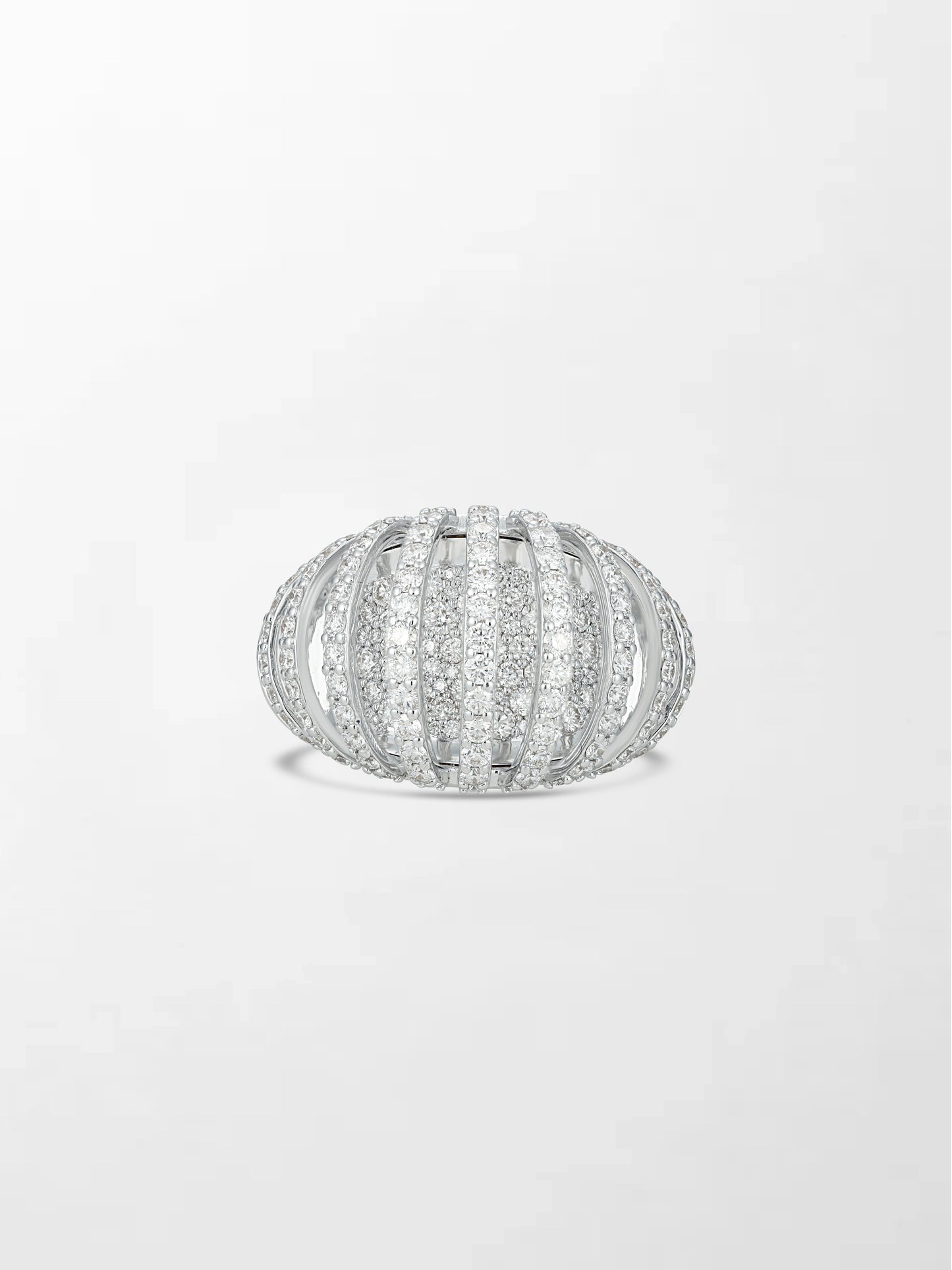 Tapered Diamond Ring