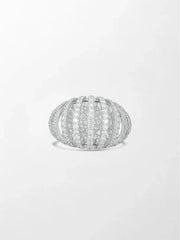 Tapered Diamond Ring