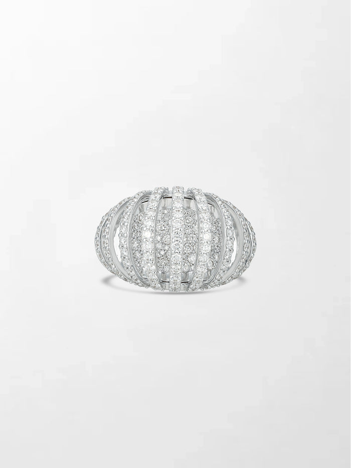 Tapered Diamond Ring