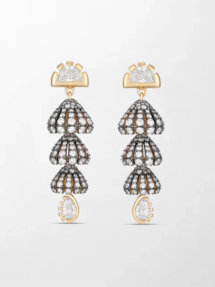 Three Tiered Jhumka