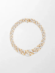 Tapered Cuban Diamond Bracelet