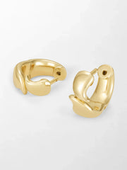 Baby Gold Flick Earrings