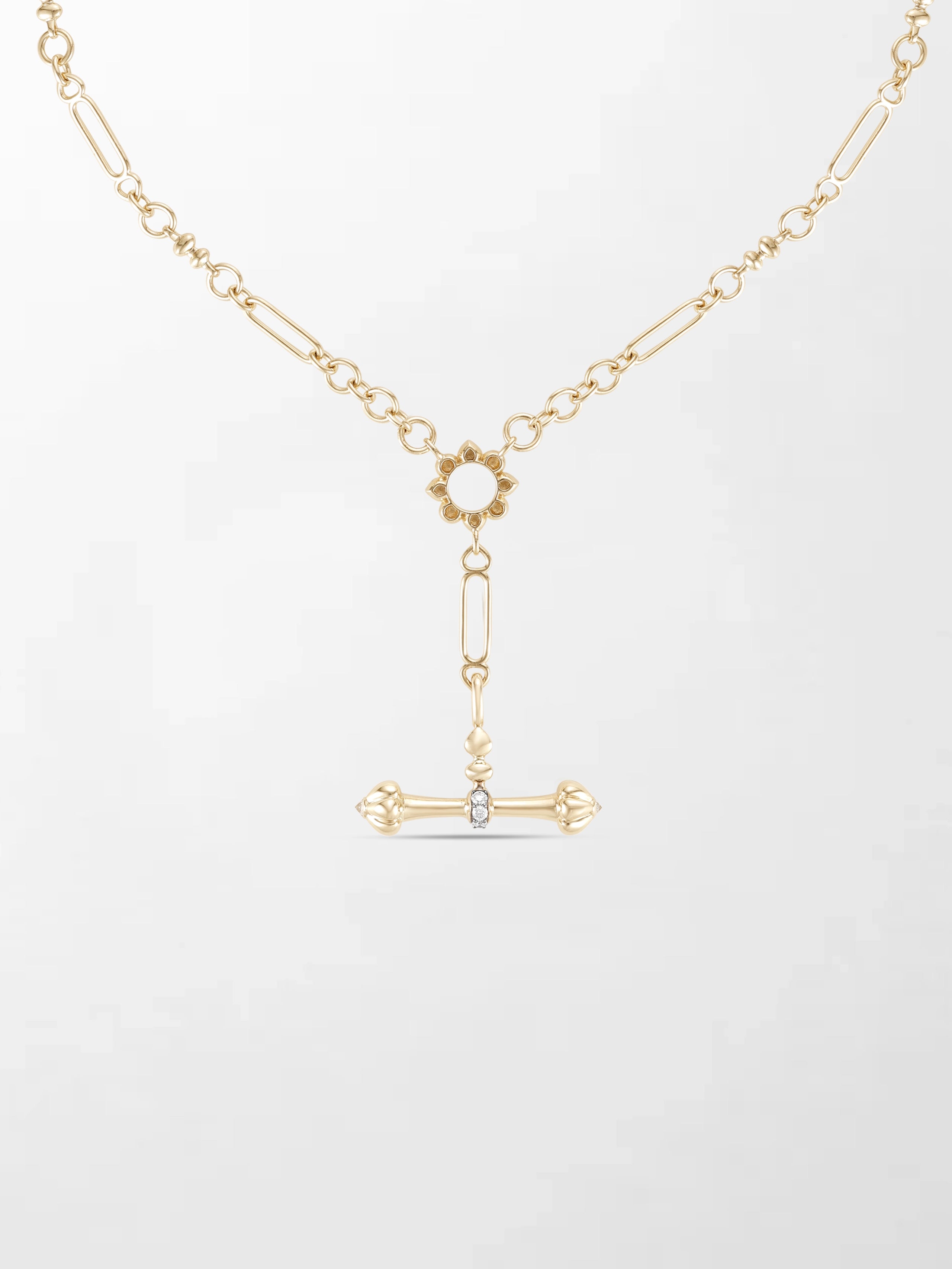 Dumbbell T-Bar Chain
