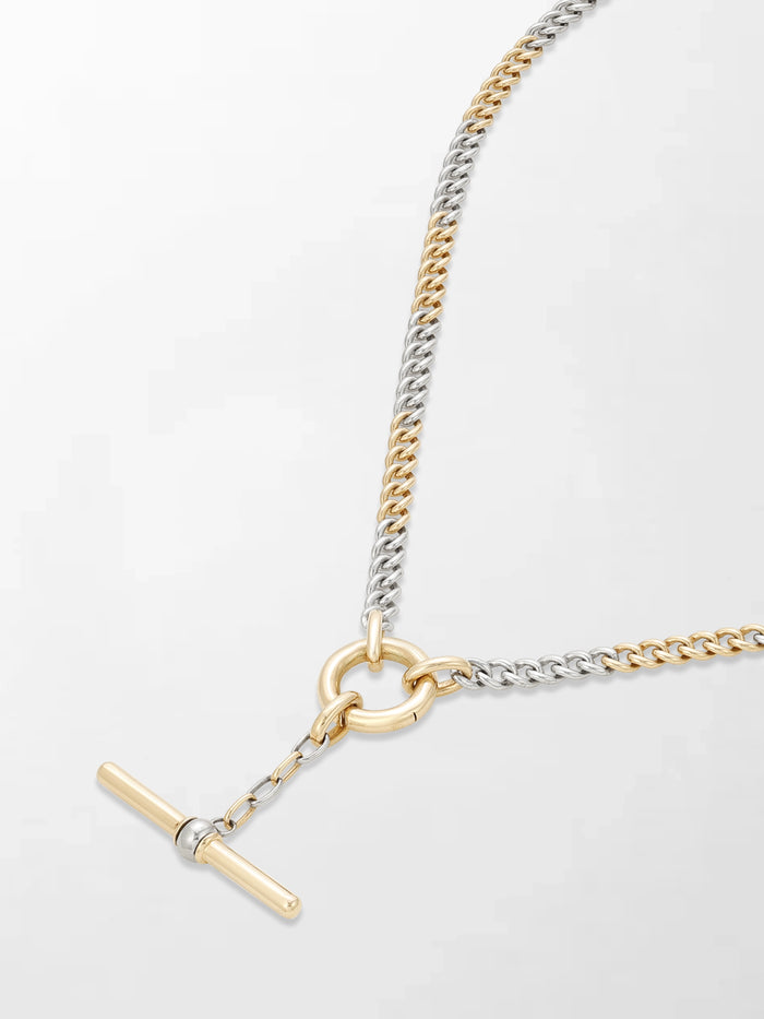 White and Gold T-Bar
