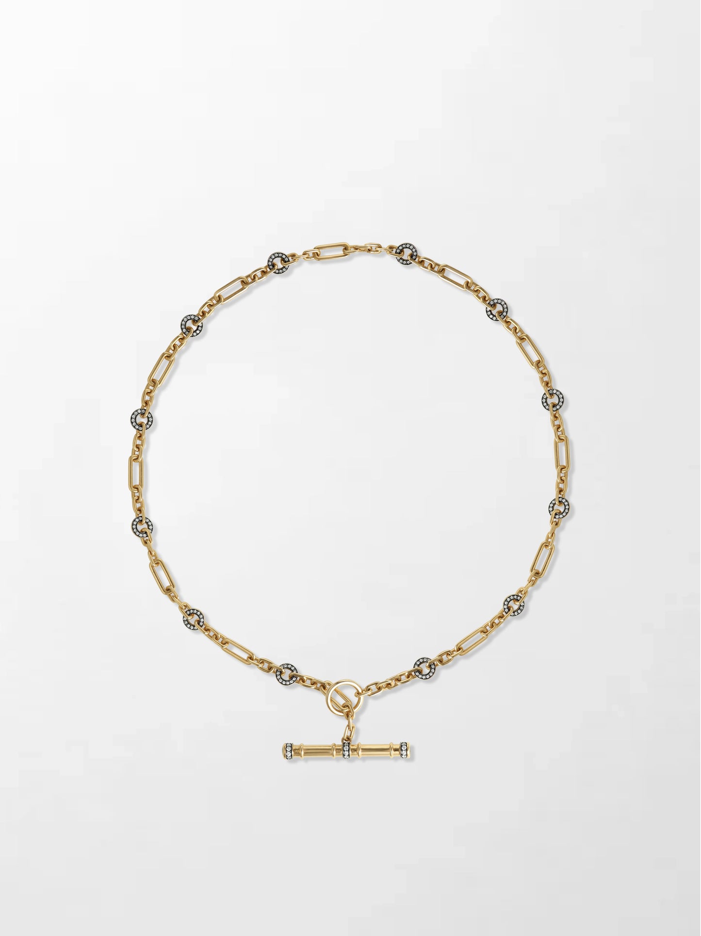 Tsavorite T-Bar Chain