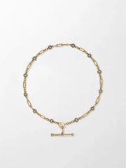 Tsavorite T-Bar Chain