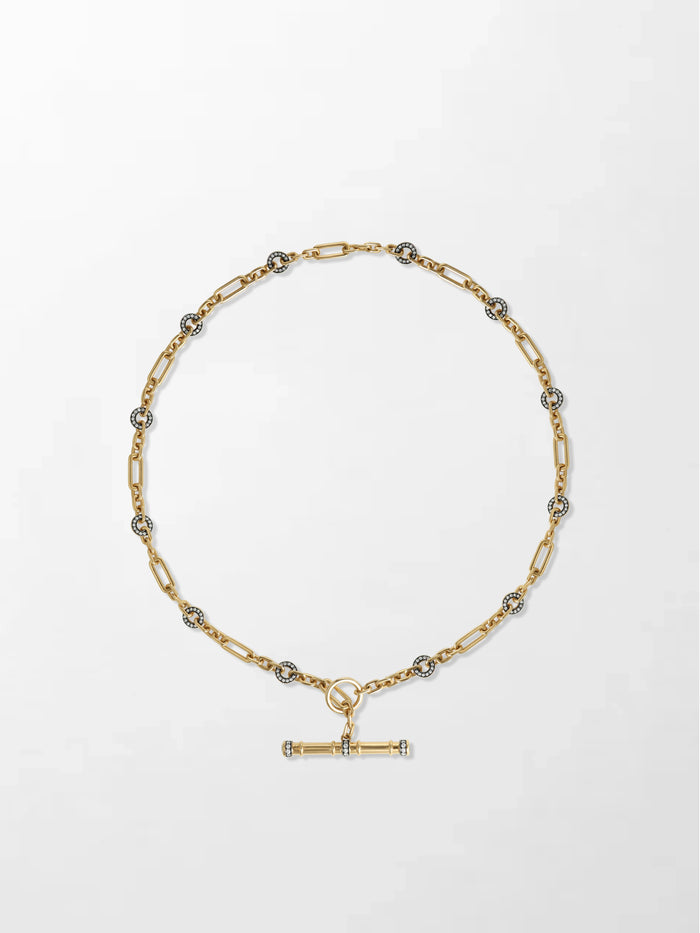 Tsavorite T-Bar Chain
