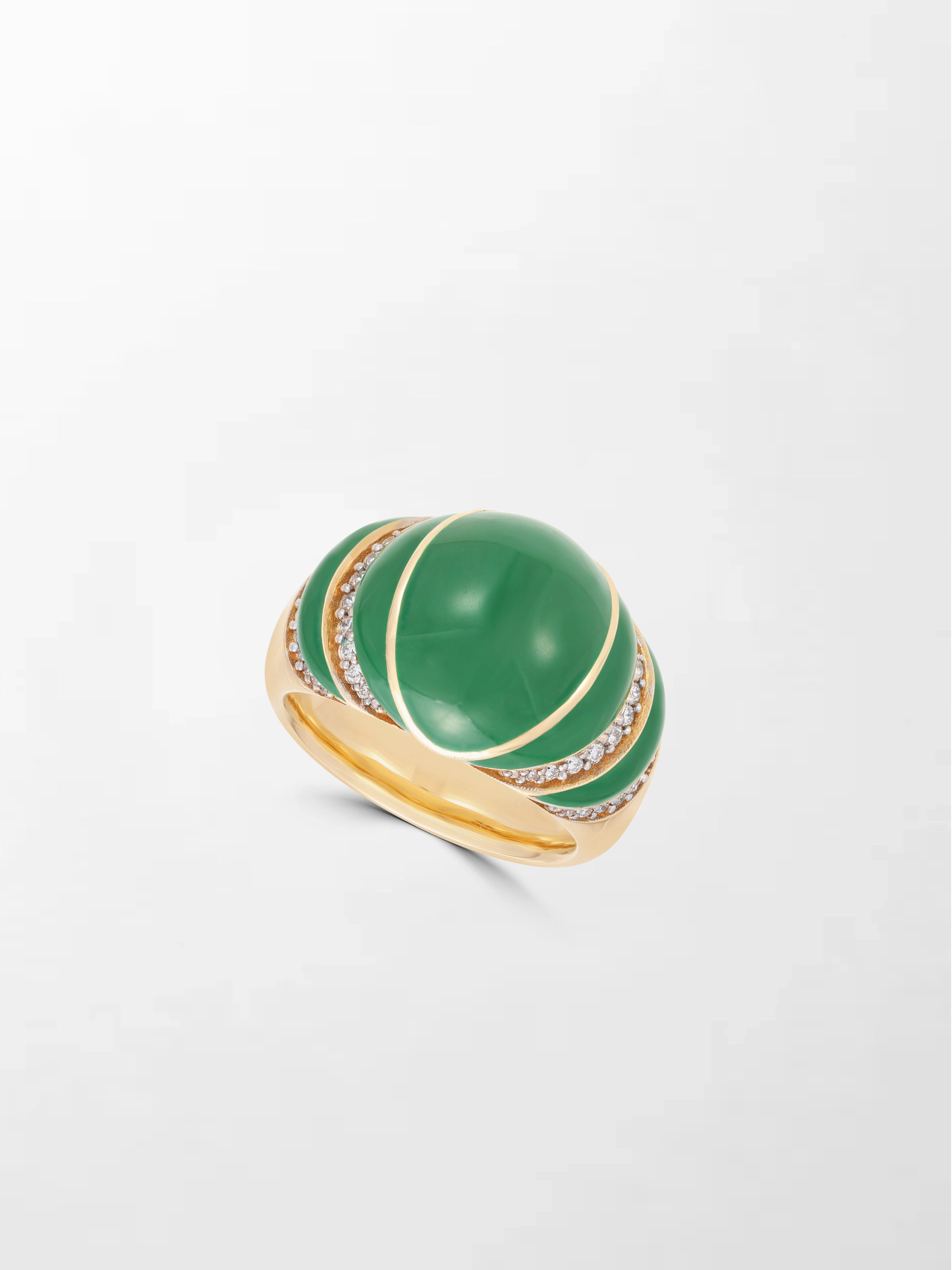 Mooncrest Green Ring