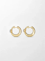 Solitaire Flick Earrings