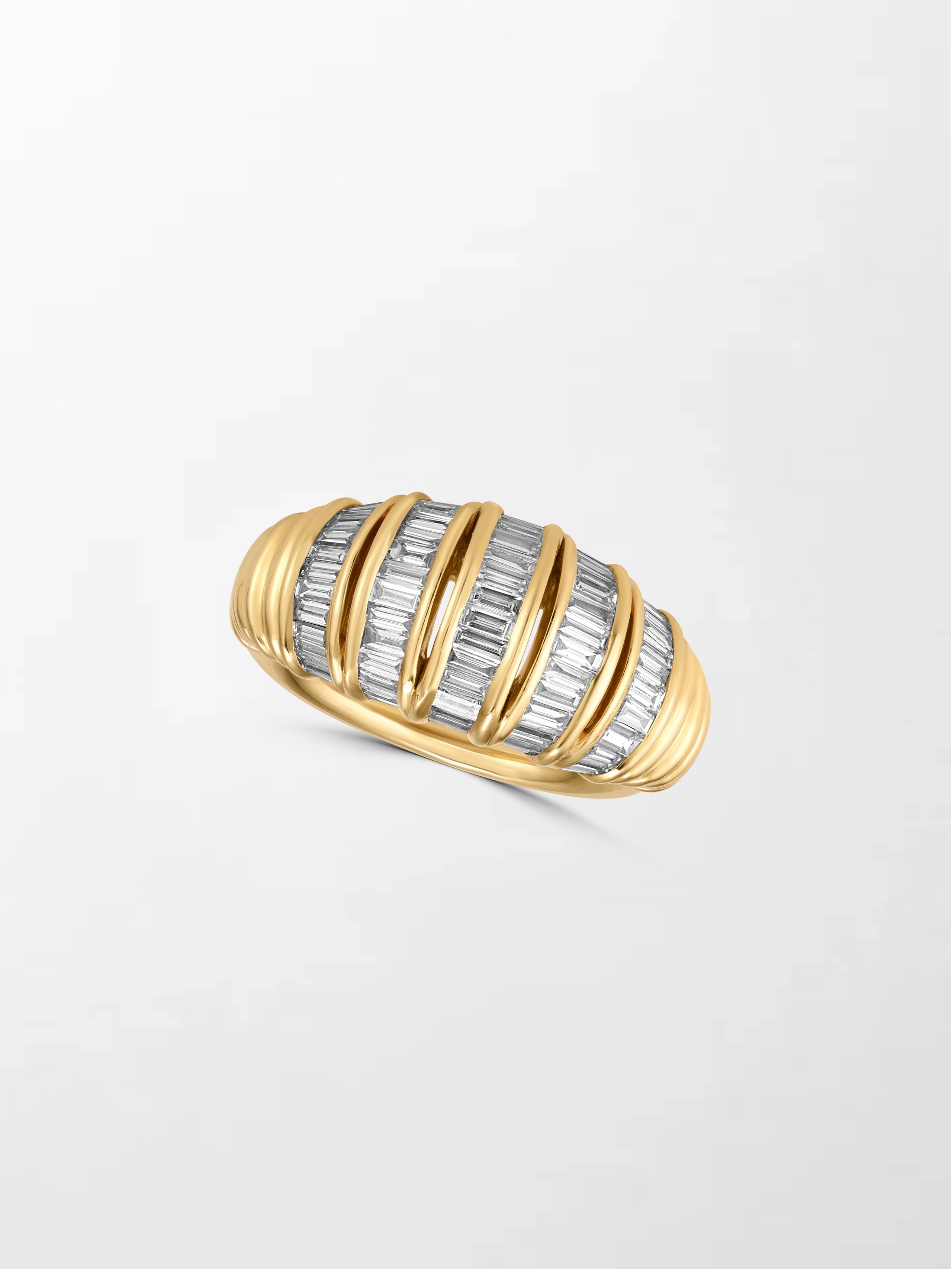 Tapered Baguette Ring
