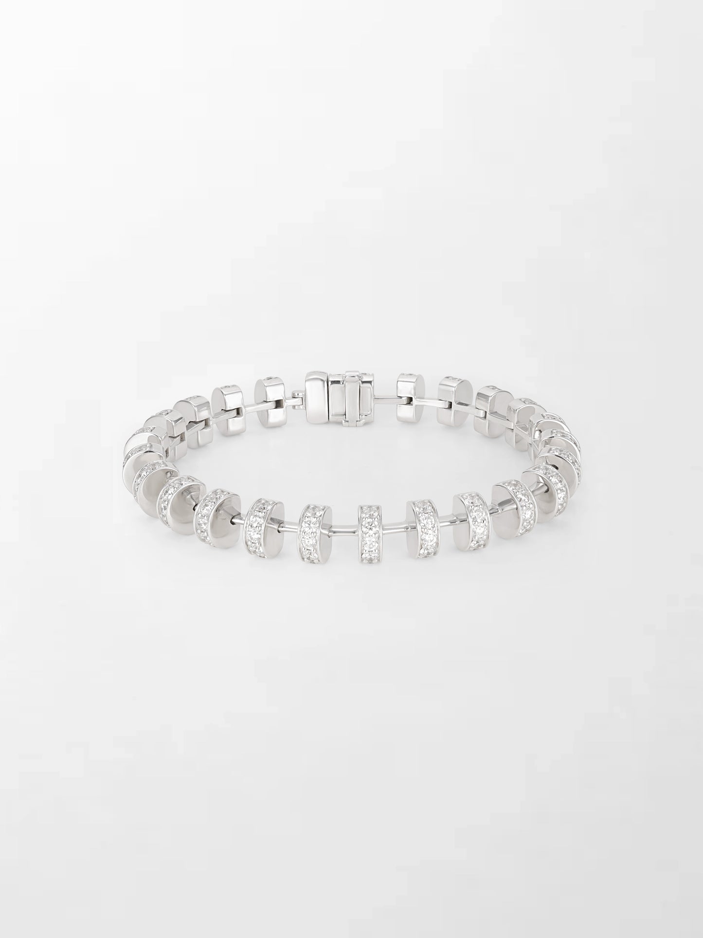 Snow Rondelle Bracelet