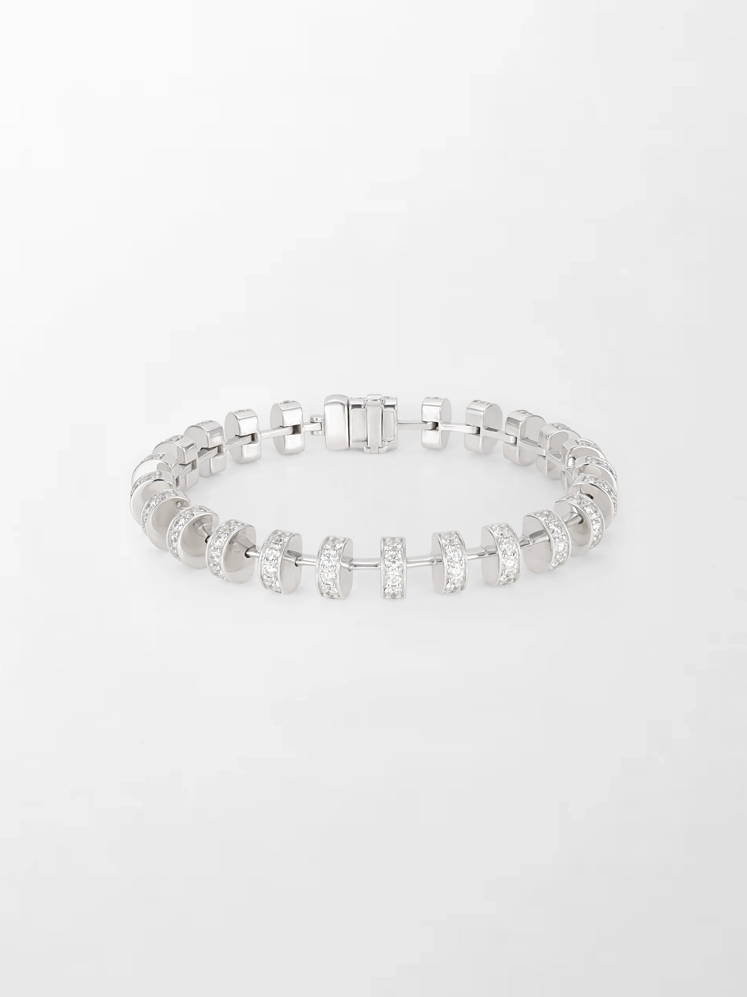 Snow Rondelle Bracelet