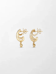 Polkadot Claw Diamond Earrings
