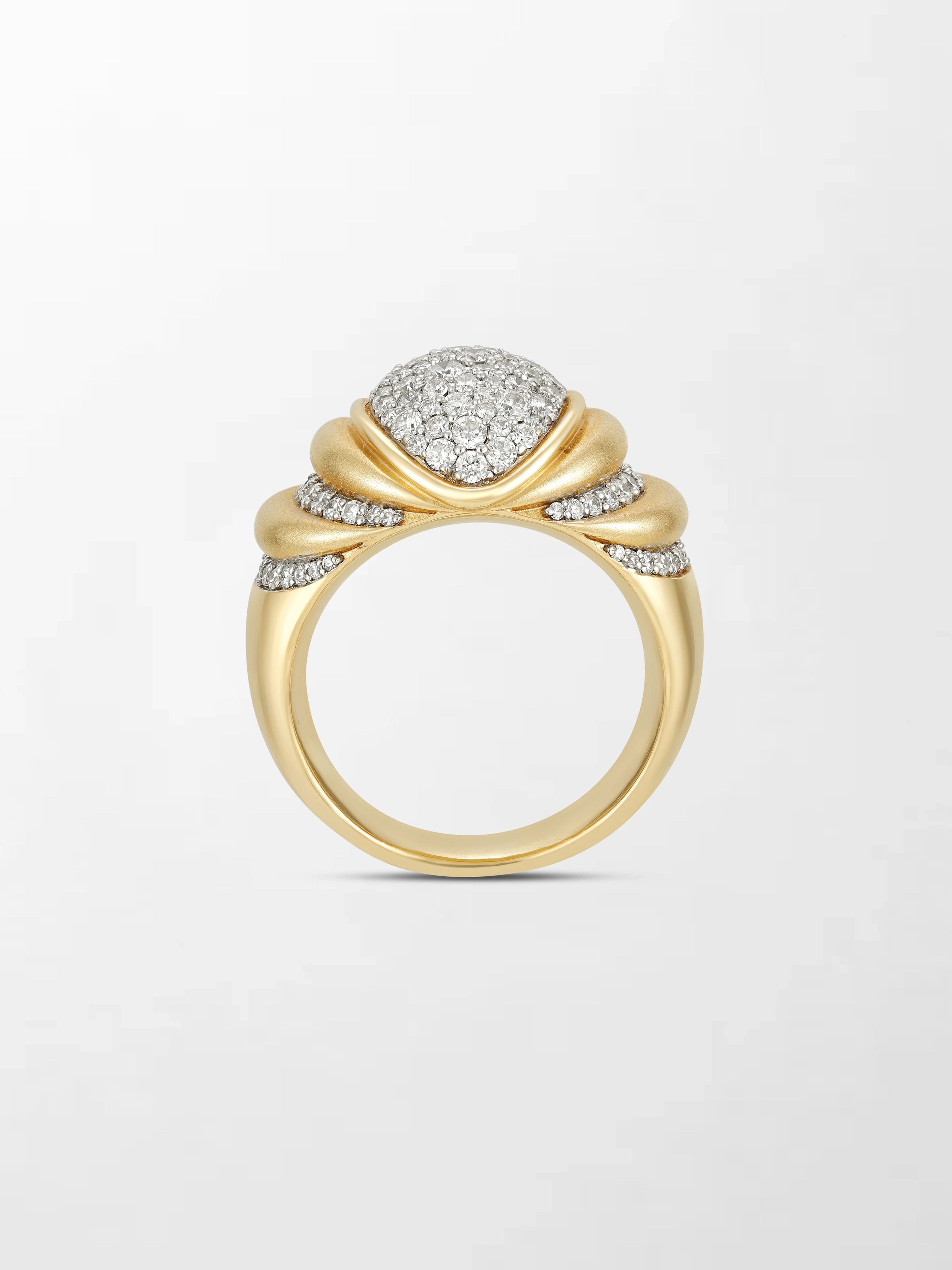 Mooncrest Diamond Ring