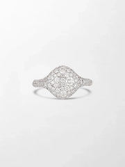 Dome Pave Ring