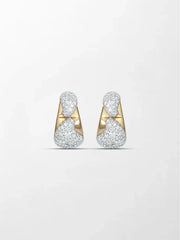 Snow Pavé Diamond Flick Earring