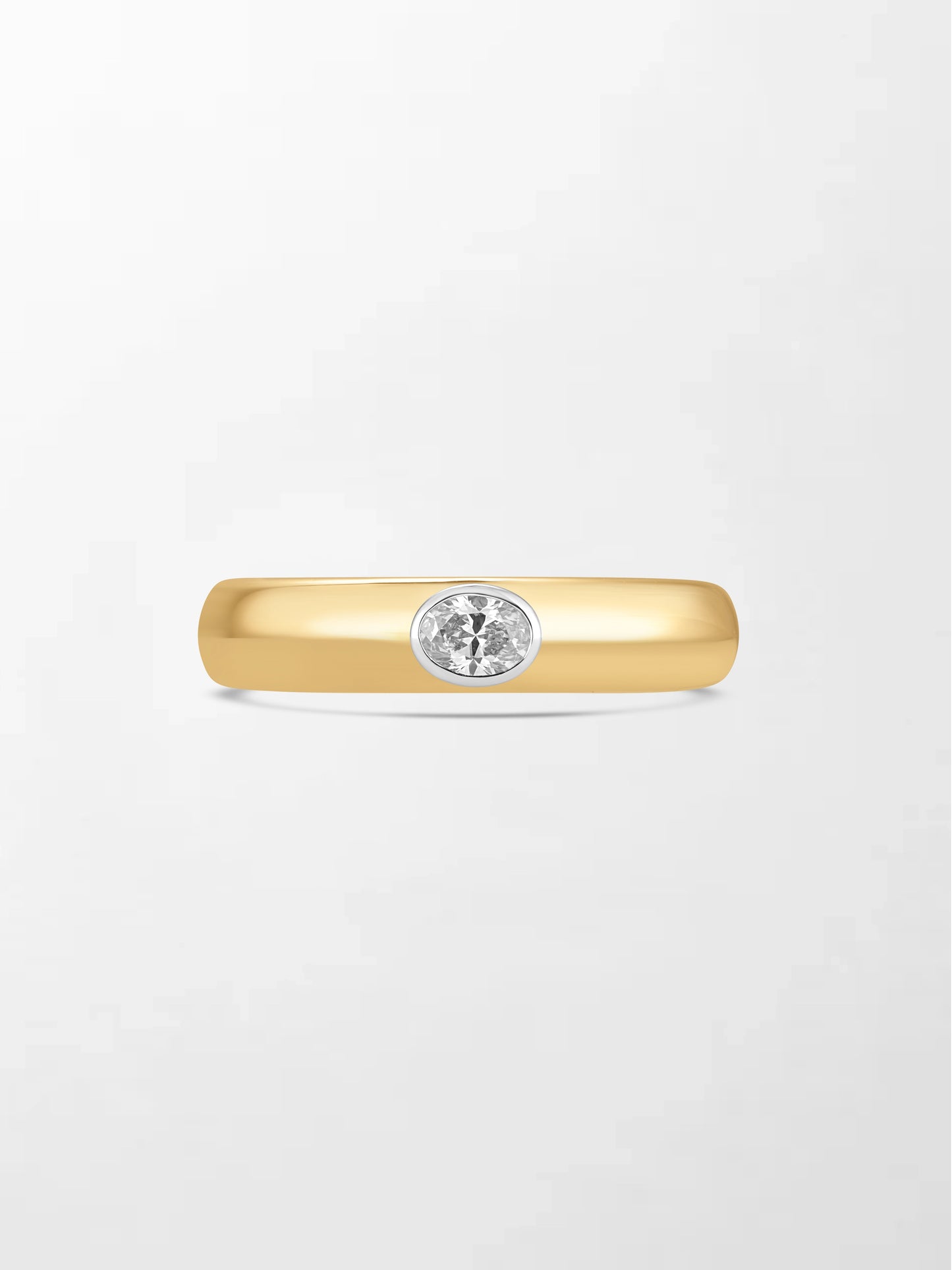 Oval Diamond Classic Band