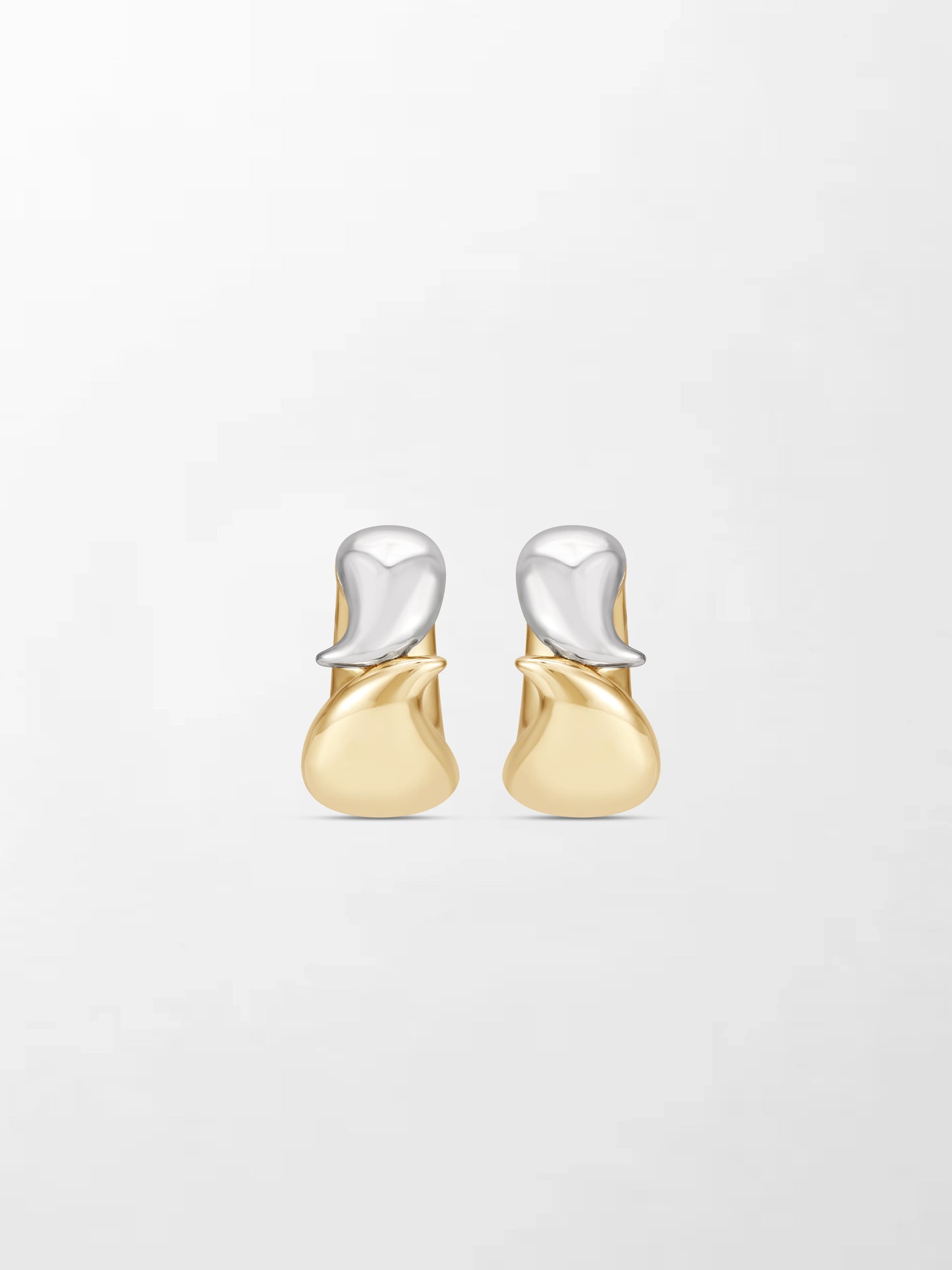Baby Twin Gold Flick Earring