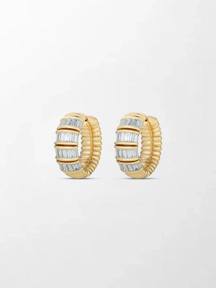 Baguette Hinge hoops