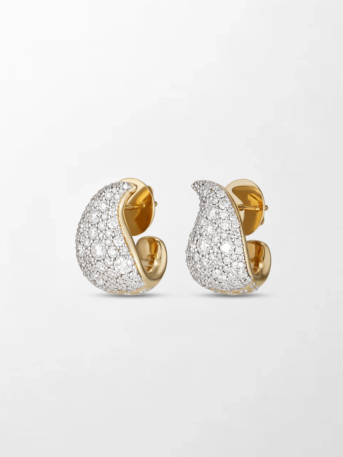 Split Flick Earrings - View 2