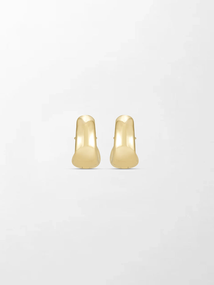 Baby Gold Flick Earrings