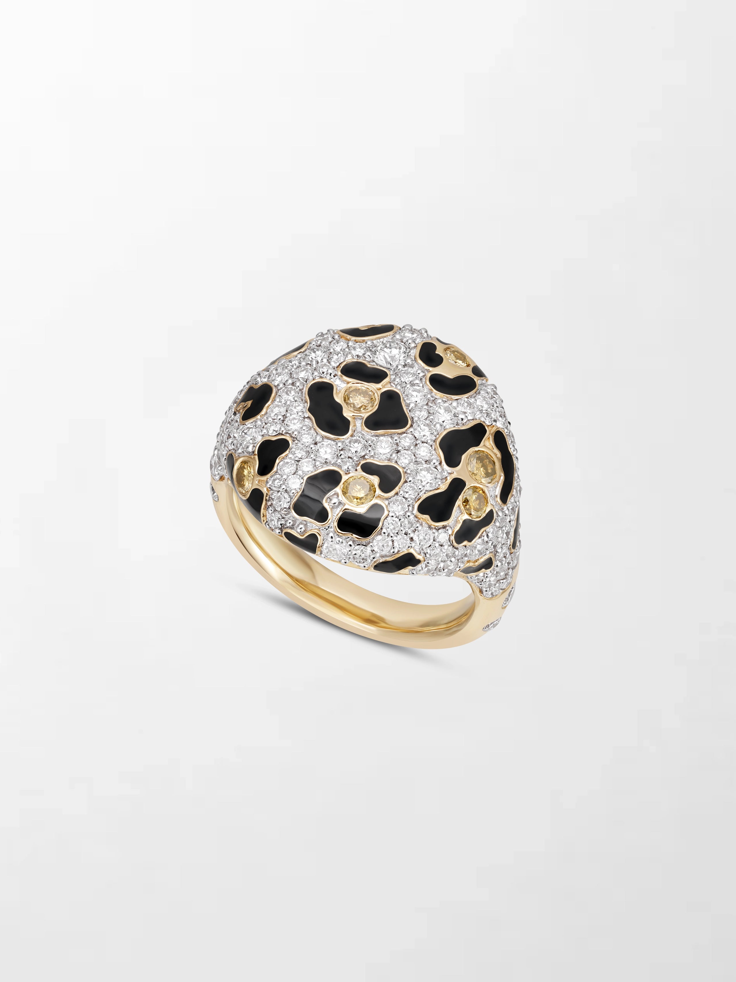 Leopard Diamond Ring
