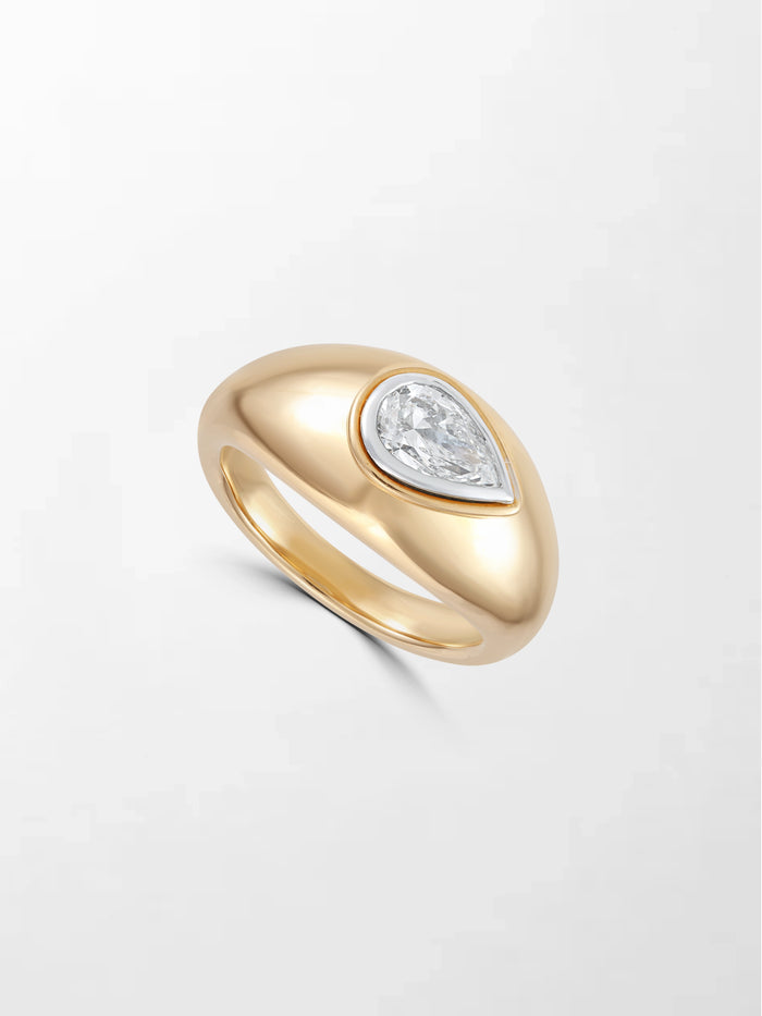 Pear Canvas Ring