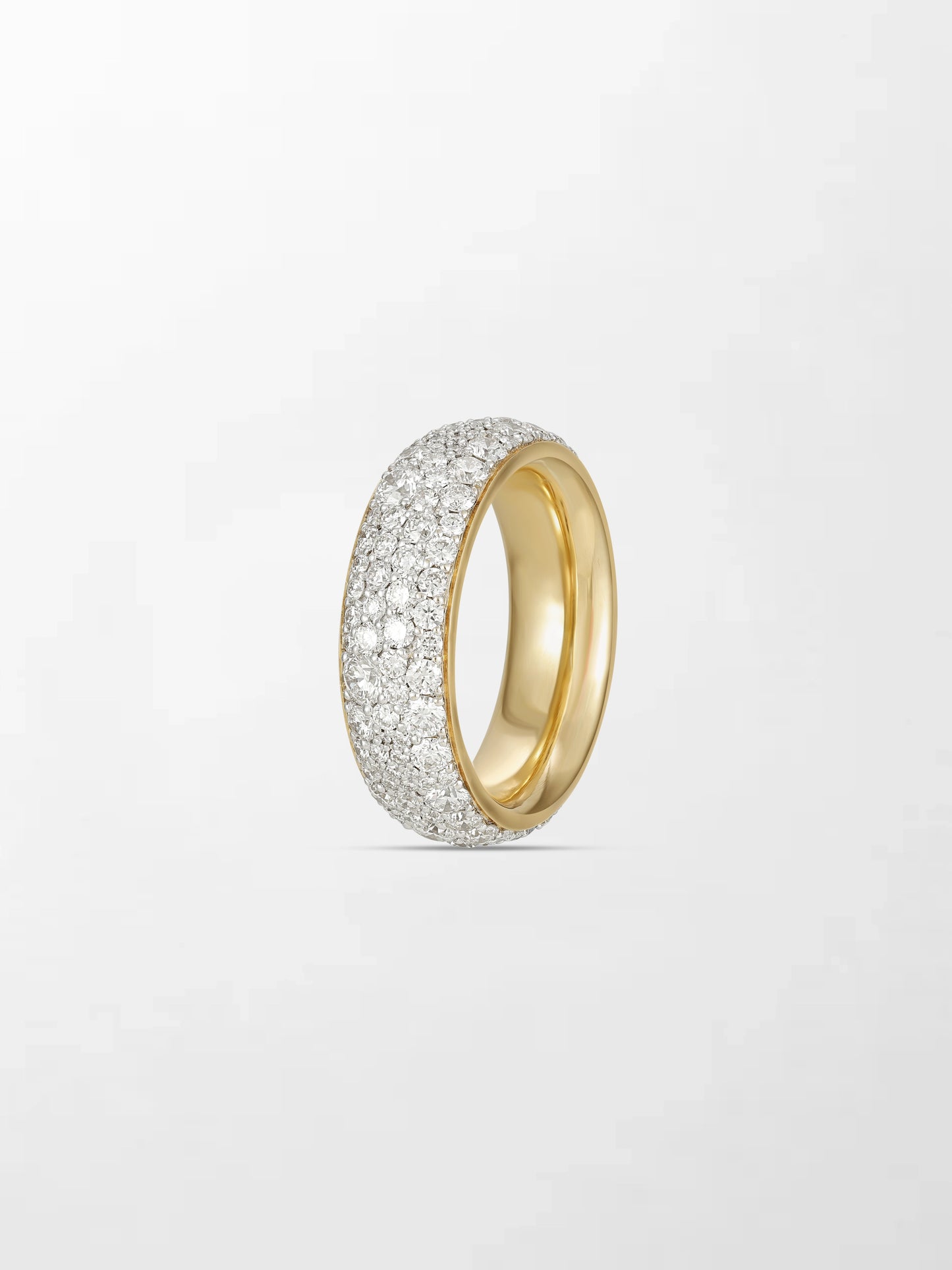Classic Diamond Gold Band