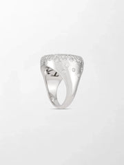 Snow Cupped Dome Ring
