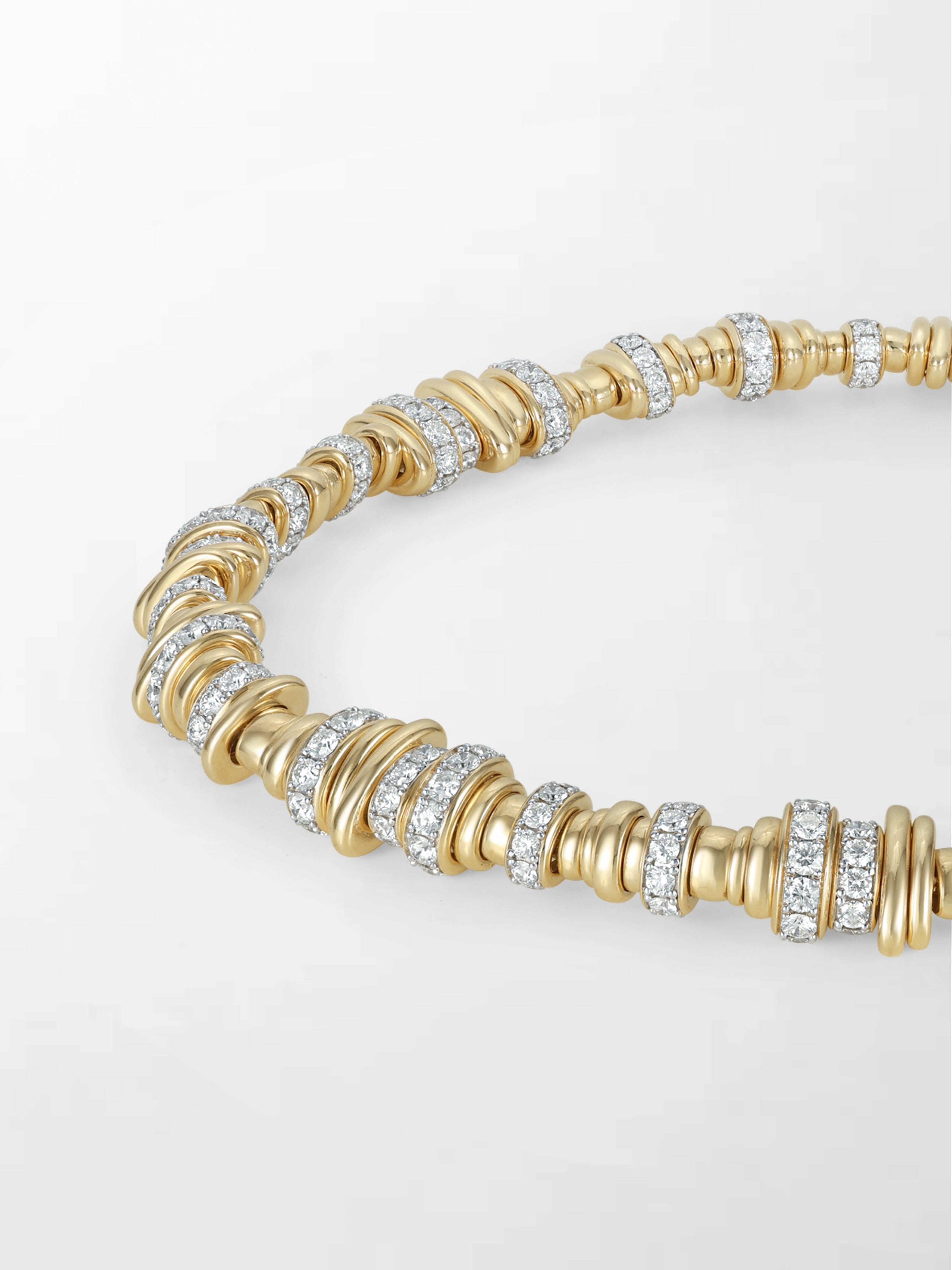 Rondelle Diamond Necklace