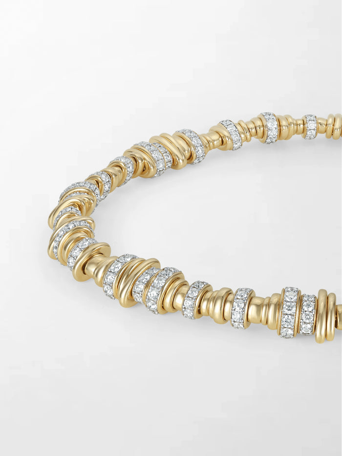 Rondelle Diamond Necklace