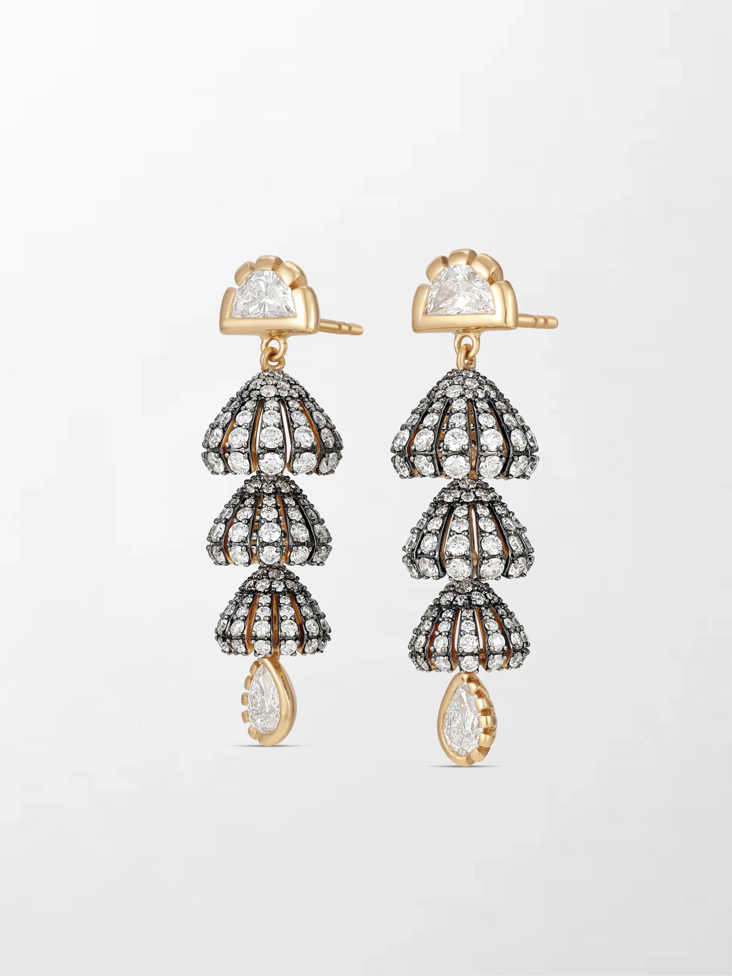 Three Tiered Jhumka