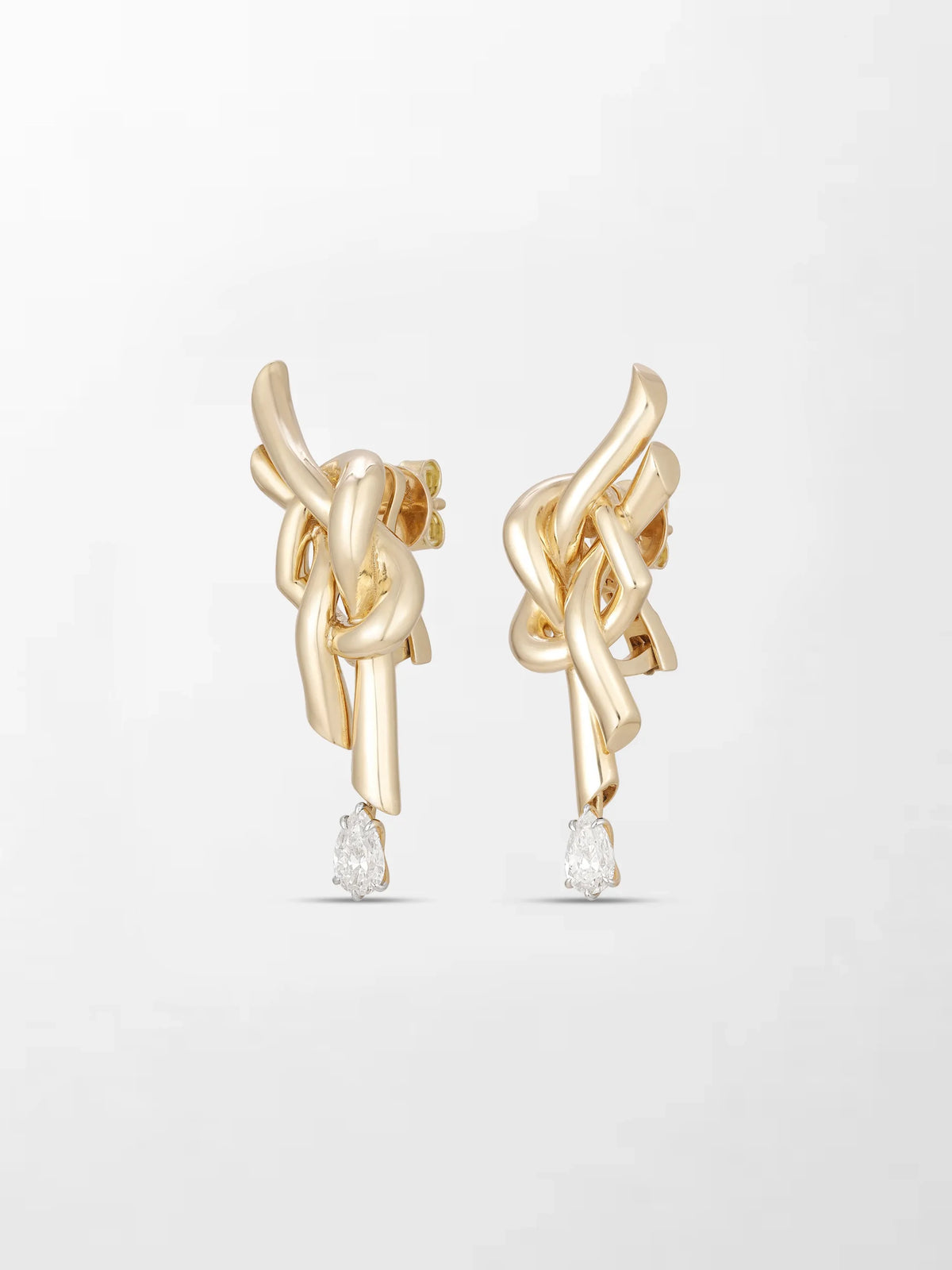 Heart Knot Earring