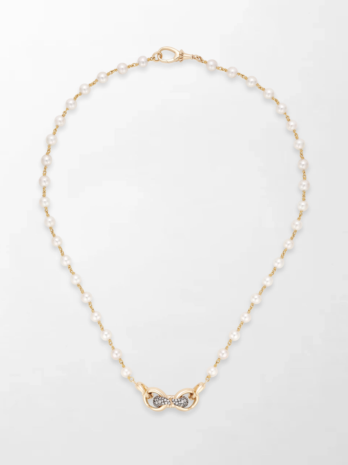 Akoya Pearl Flick Necklace