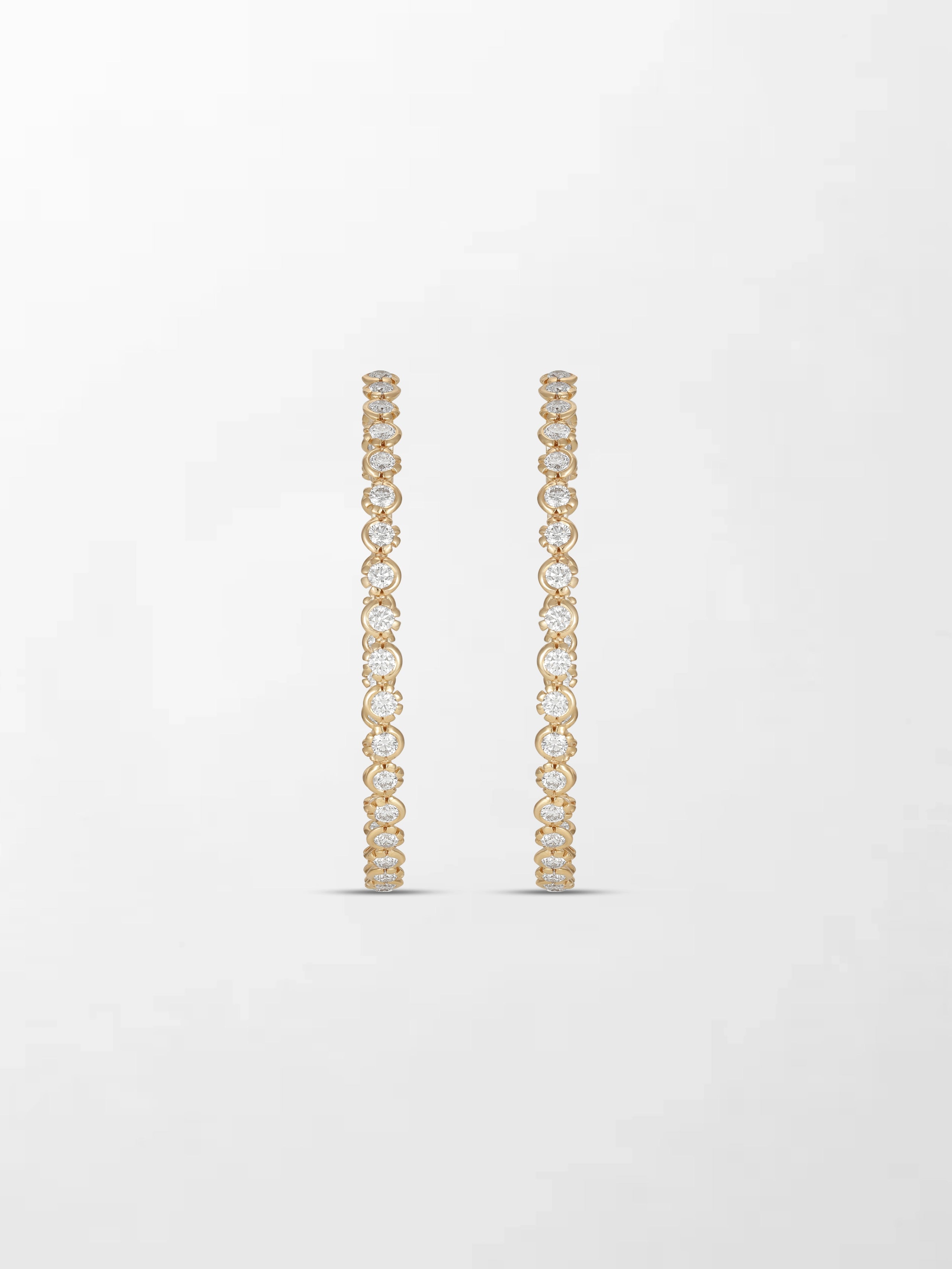 2 inch Split Bezel Double Hoop