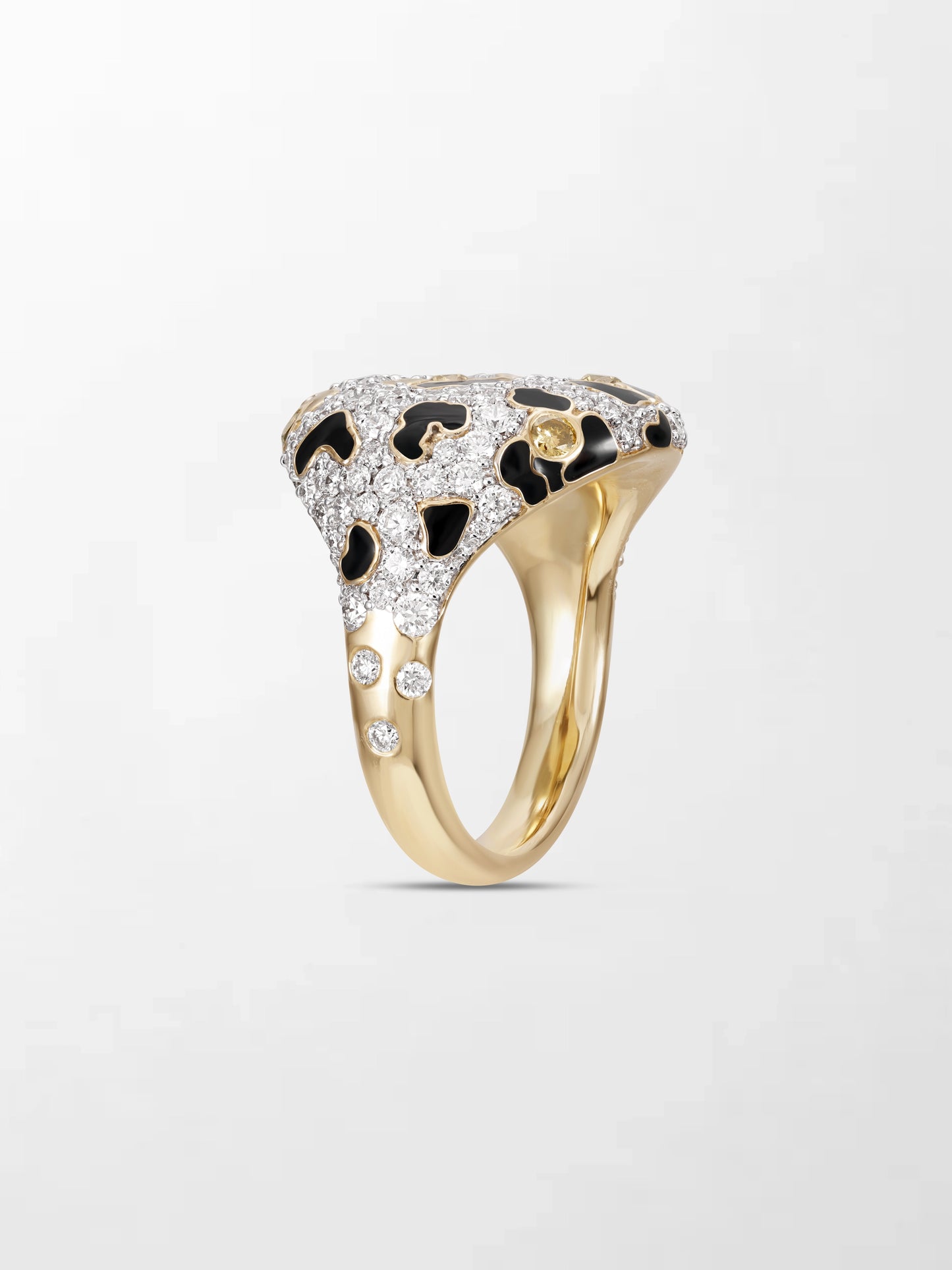 Leopard Diamond Ring