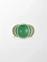 Mooncrest Green Ring
