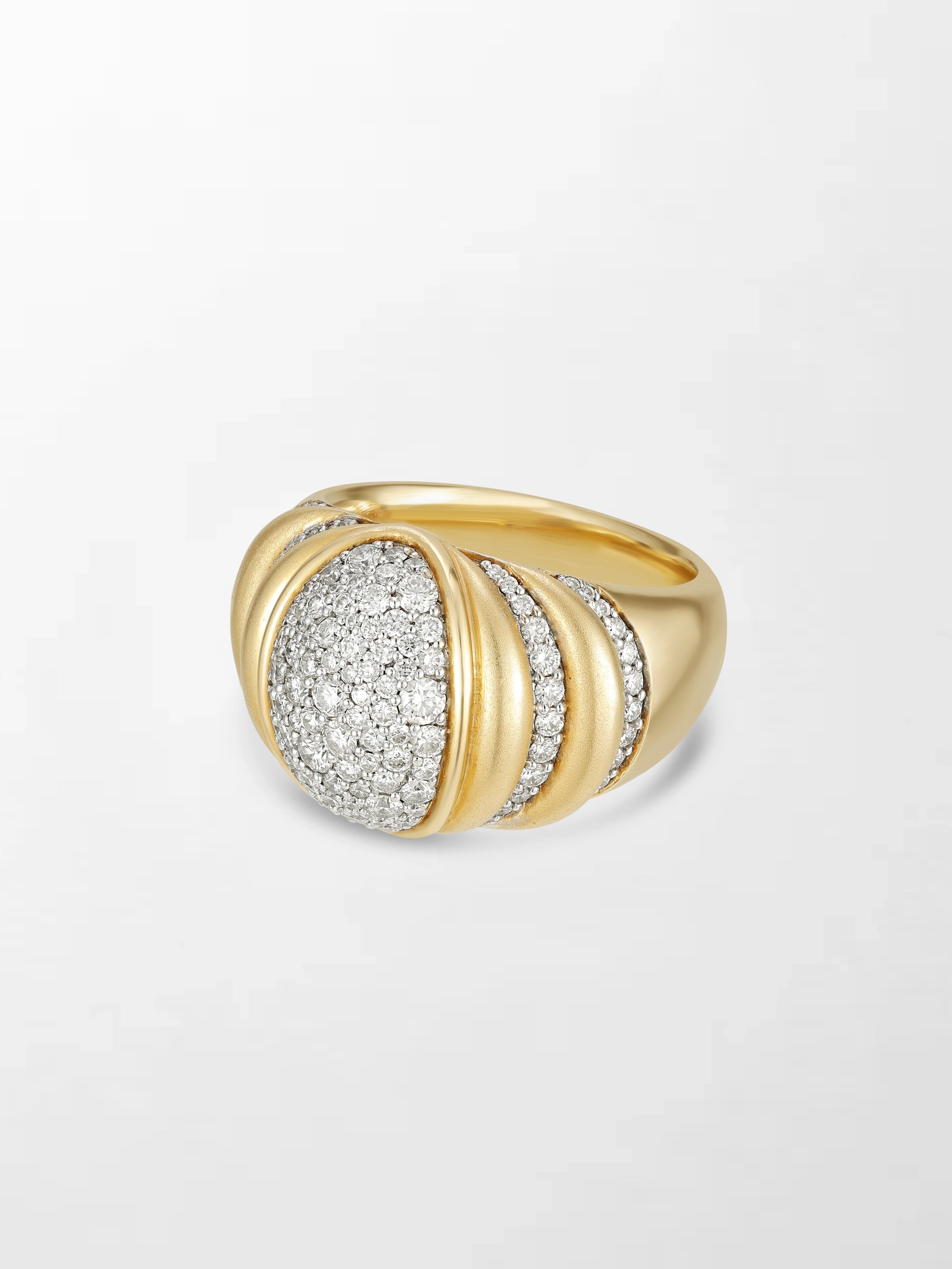 Mooncrest Diamond Ring