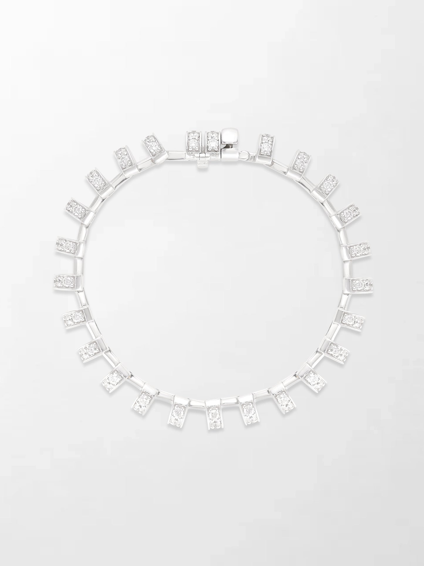 Snow Rondelle Bracelet