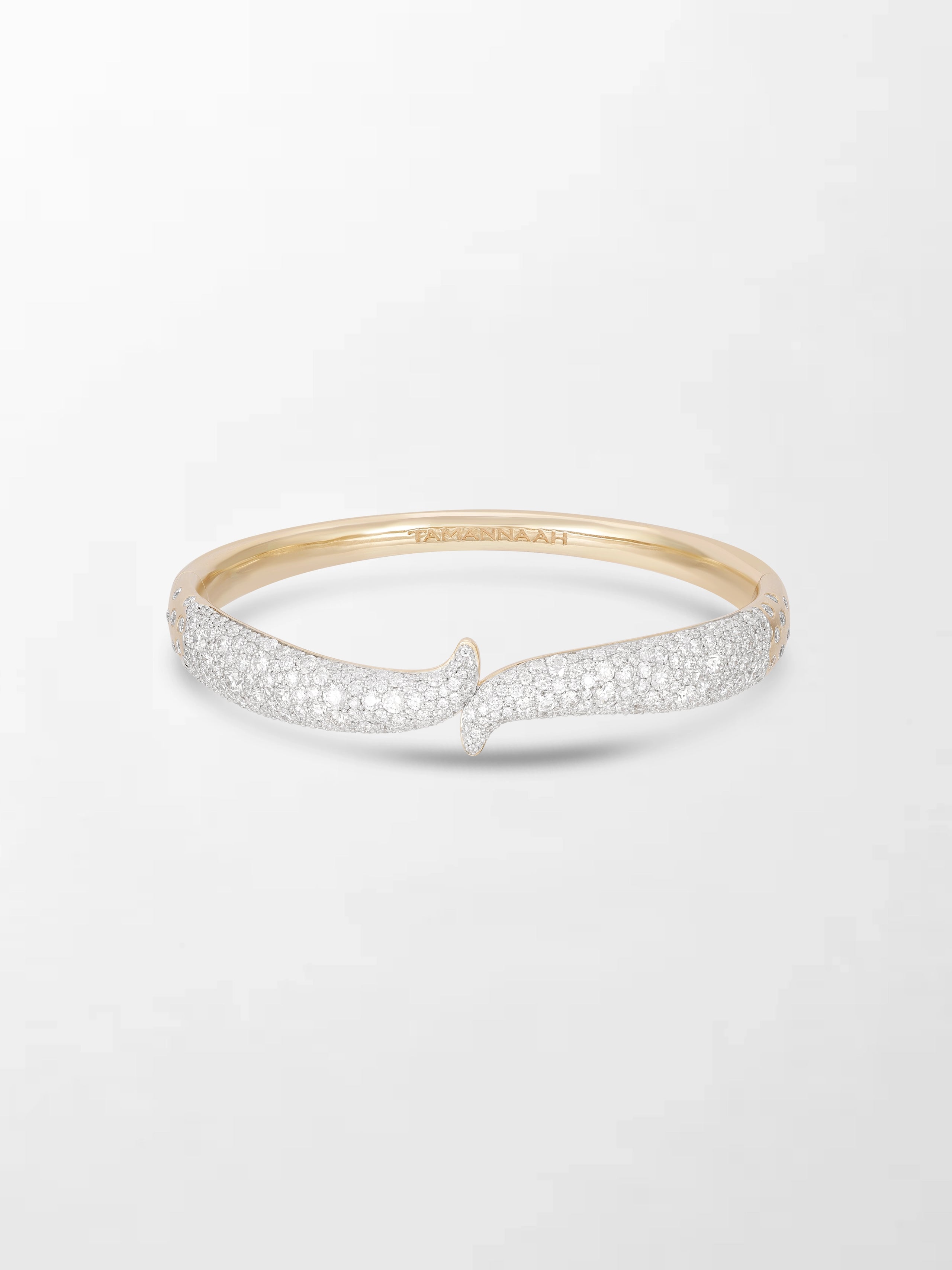 Pave Flick Diamond Bracelet