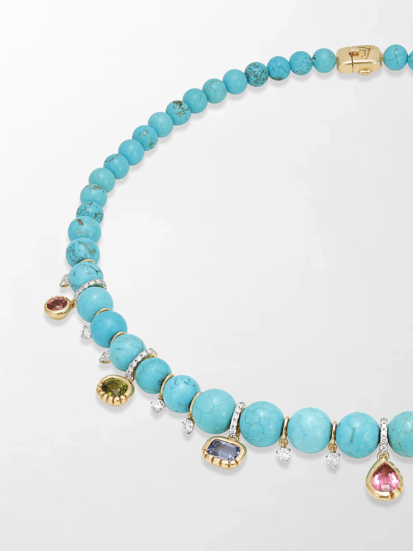 Ocean Heart Necklace