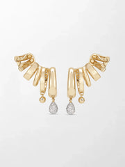 Drop Claw Climber Earring