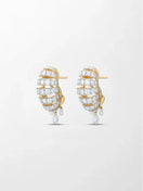 Grid Diamond Earring
