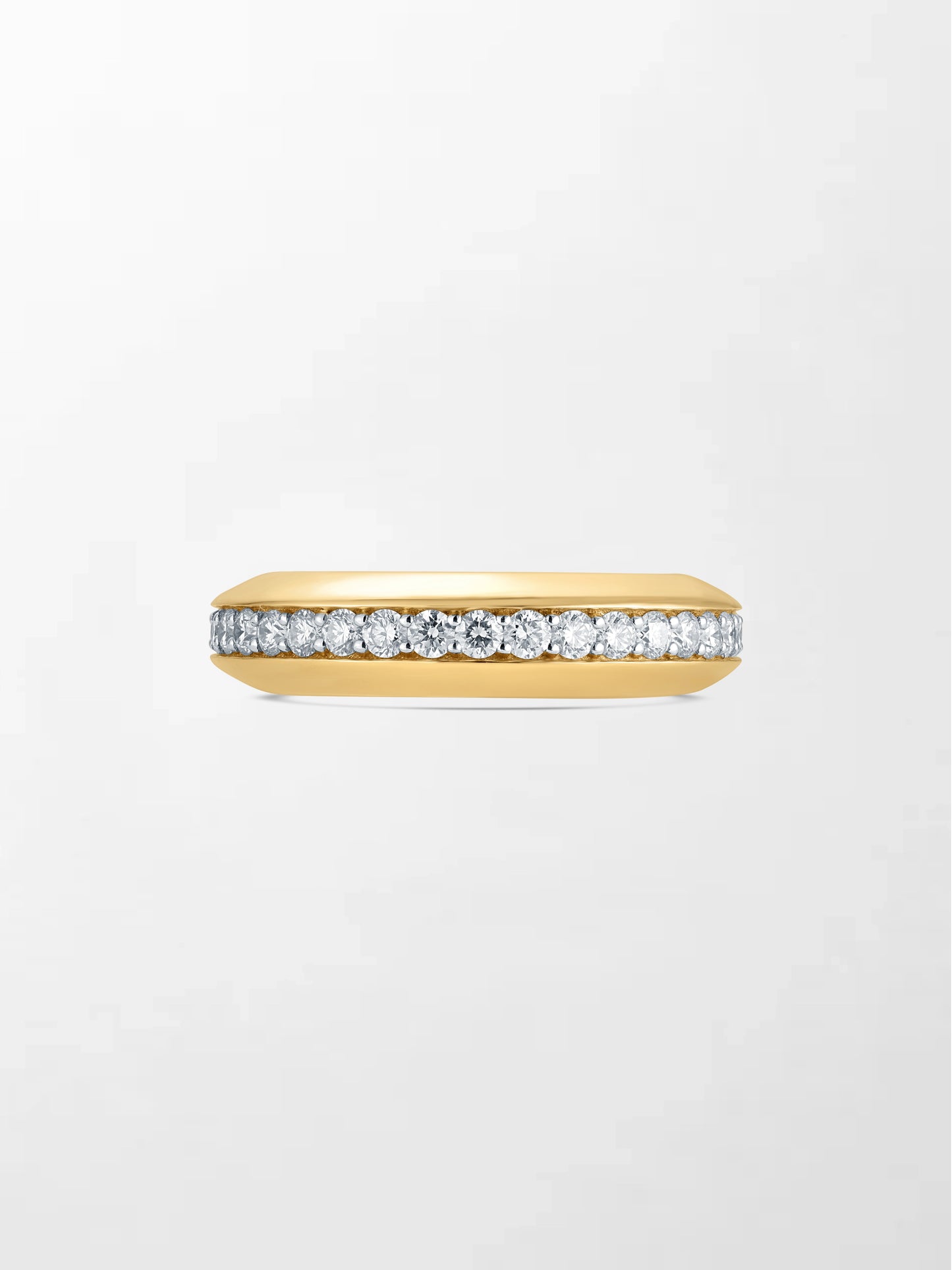 Classic Sphere Diamond Band