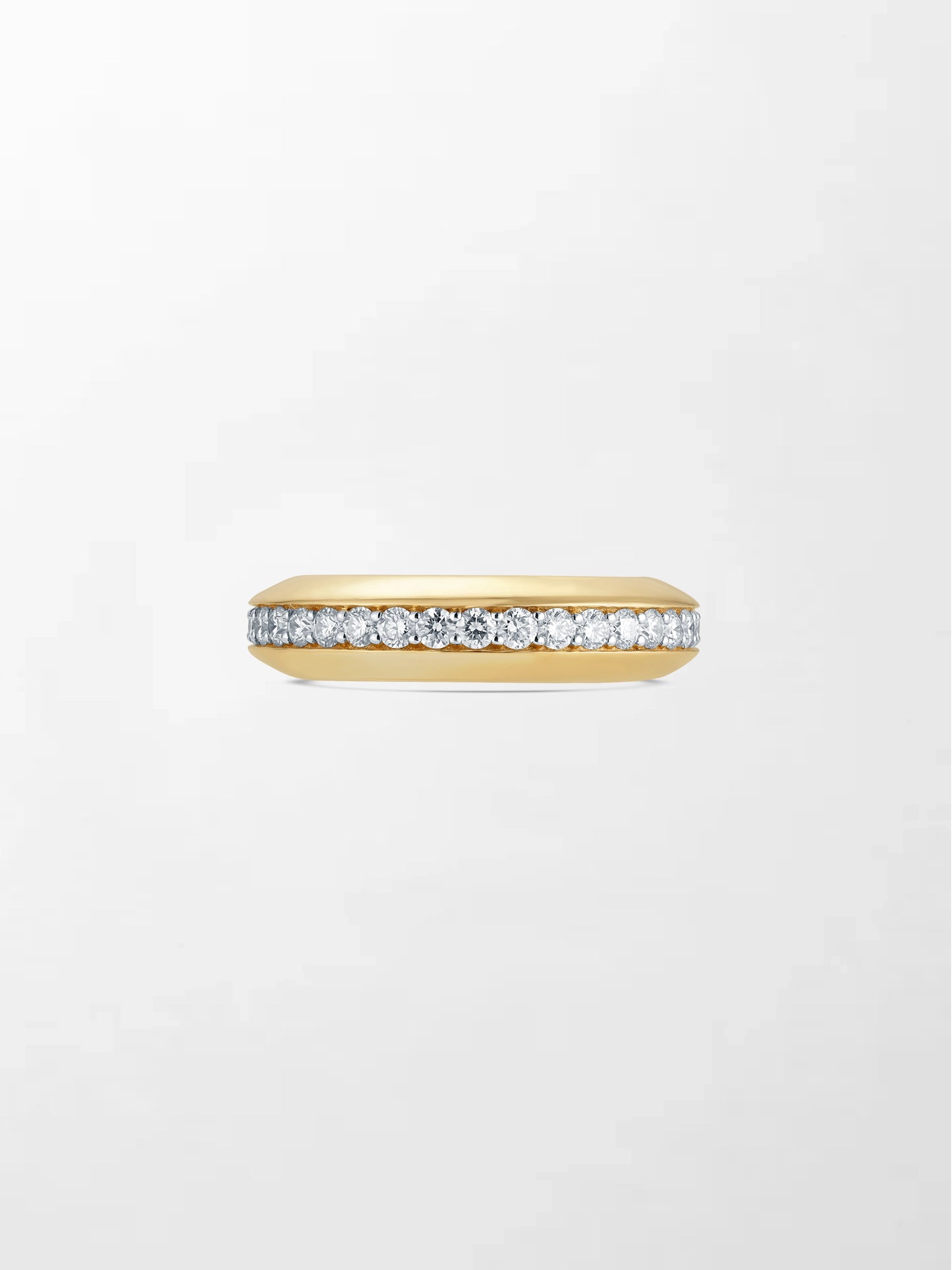 Regular Sphere Diamond Band