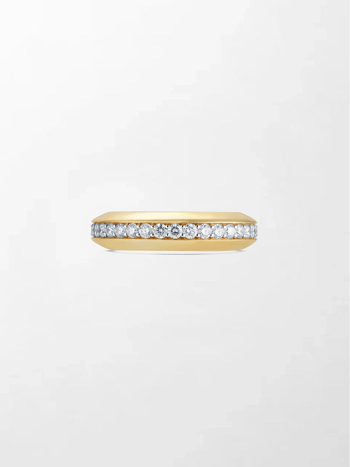 Regular Sphere Diamond Band