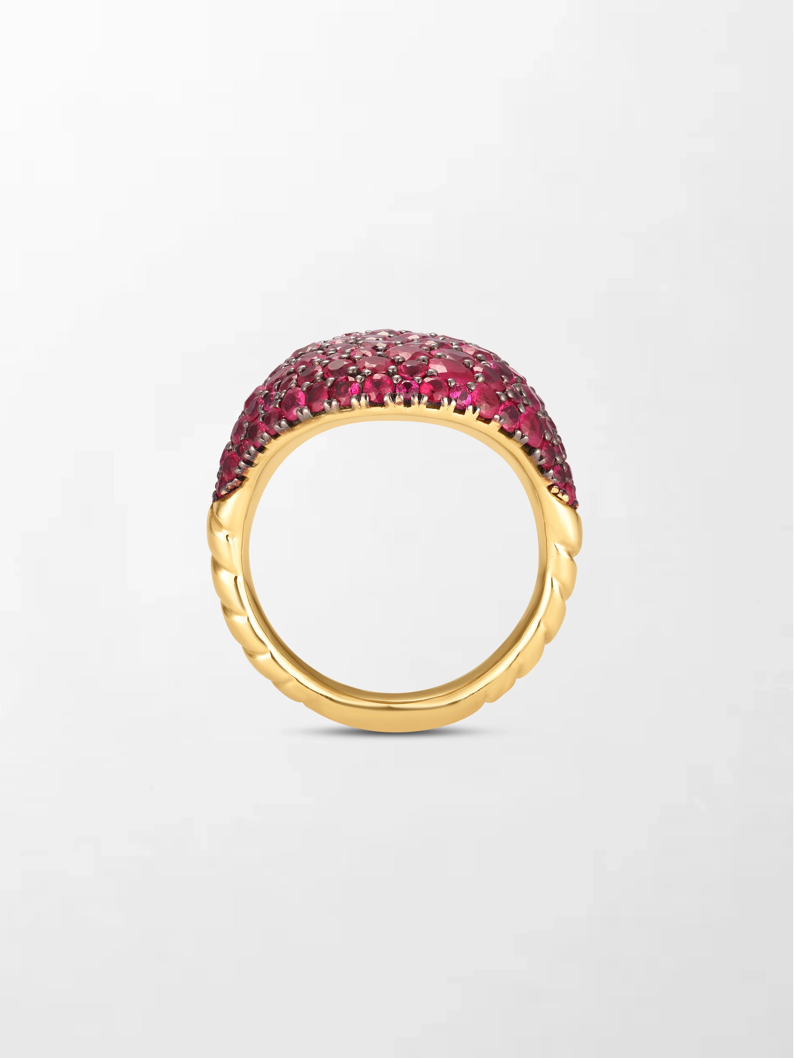 Ruby Plush Ring