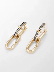 Midnight Flick Entwine Earrings
