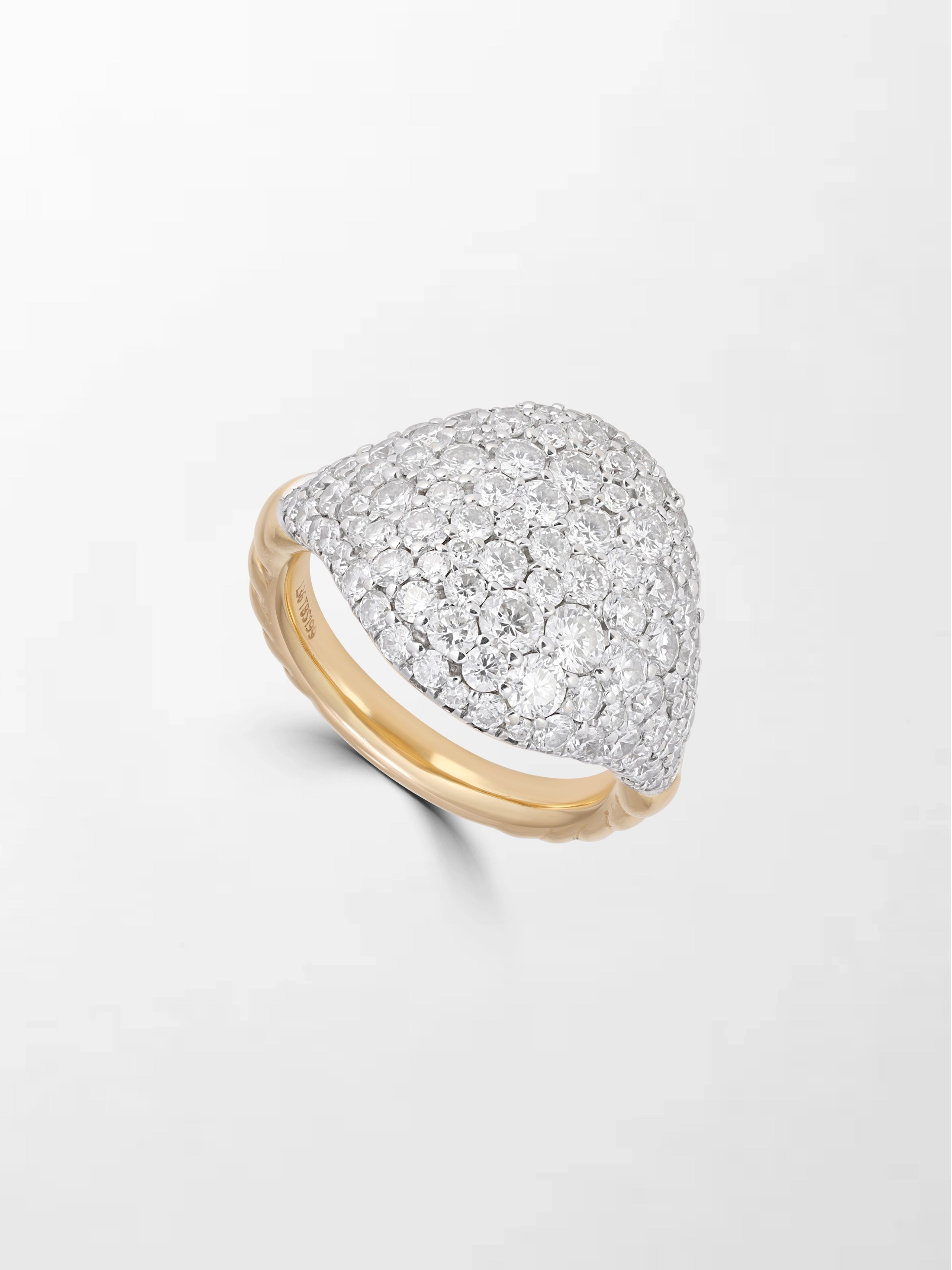 Plush Diamond Ring